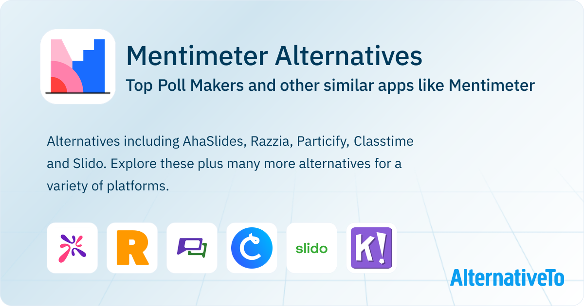 Great Mentimeter Alternatives Top Poll Makers In 2026 AlternativeTo