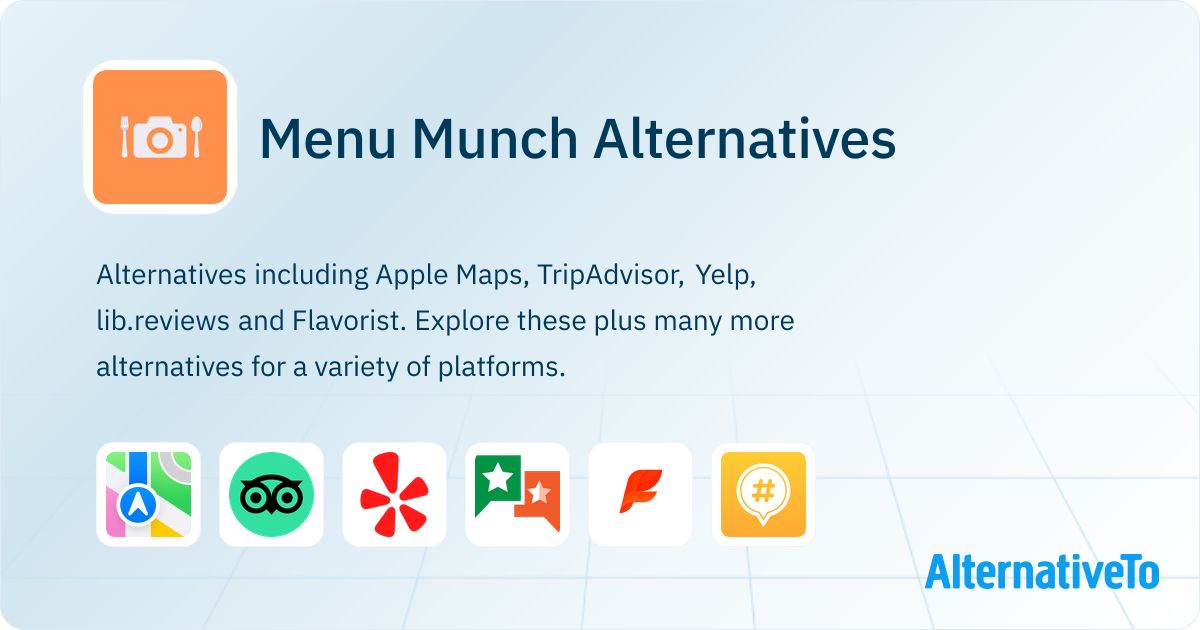 Menu Munch Alternatives and Similar Apps | AlternativeTo