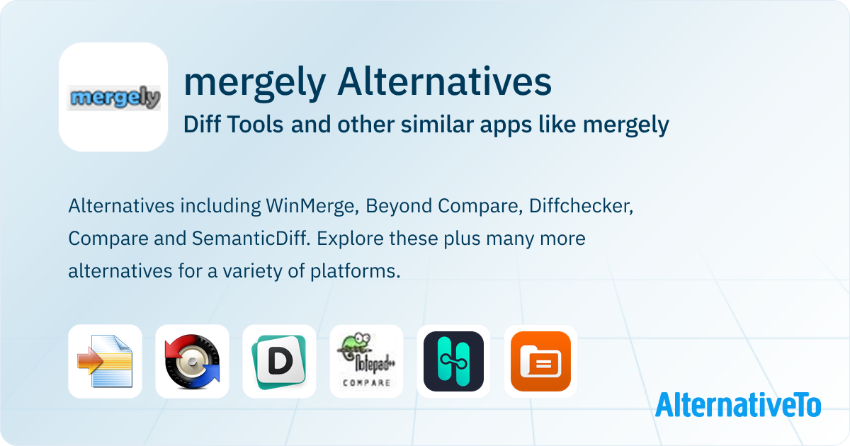 mergely Alternatives: Top 12 Diff Tools & Similar Websites | AlternativeTo