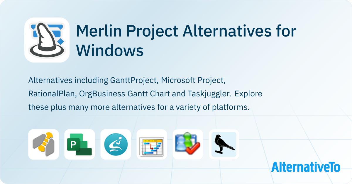 Merlin Project Alternatives for Windows: Top 11 Project Management ...
