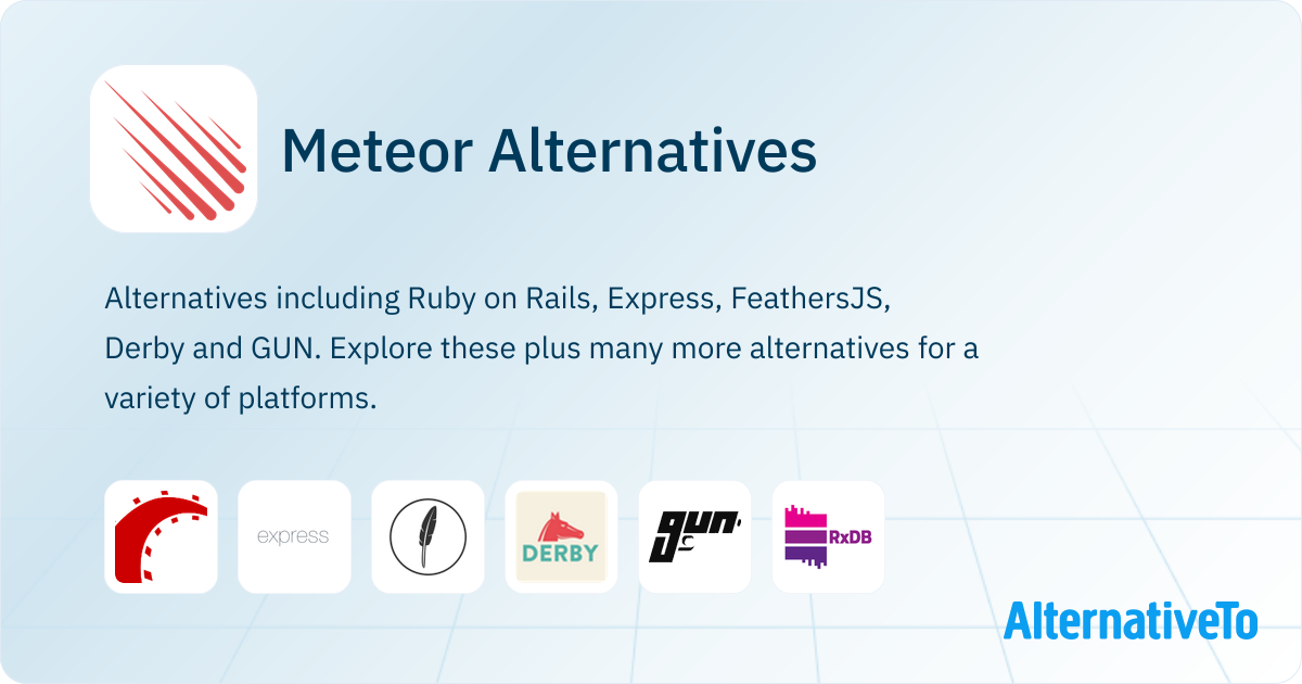 Meteor Alternatives - Explore Similar Software | AlternativeTo