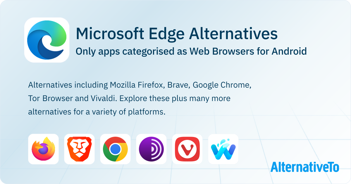 Microsoft Edge Alternatives for Android: Top 12 Web Browsers ...