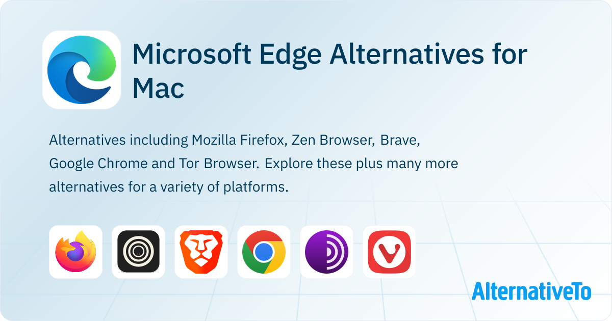 Microsoft Edge Alternatives for Mac: Web Browsers - Page 4 | AlternativeTo