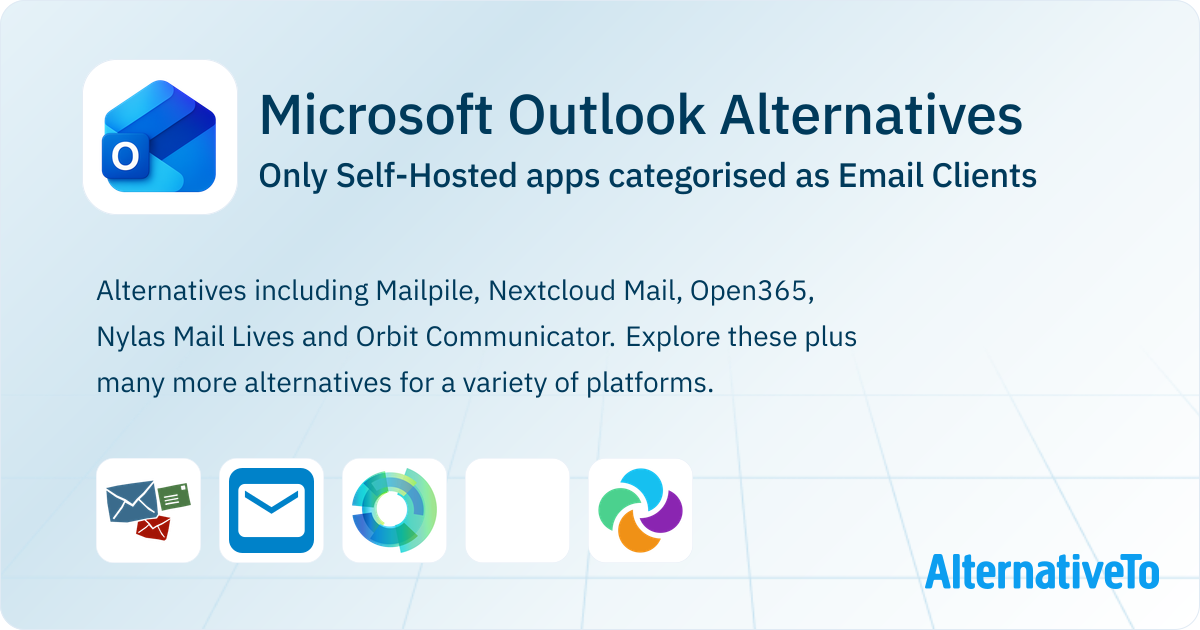 Microsoft Outlook Alternatives Top 5 SelfHosted Email Clients