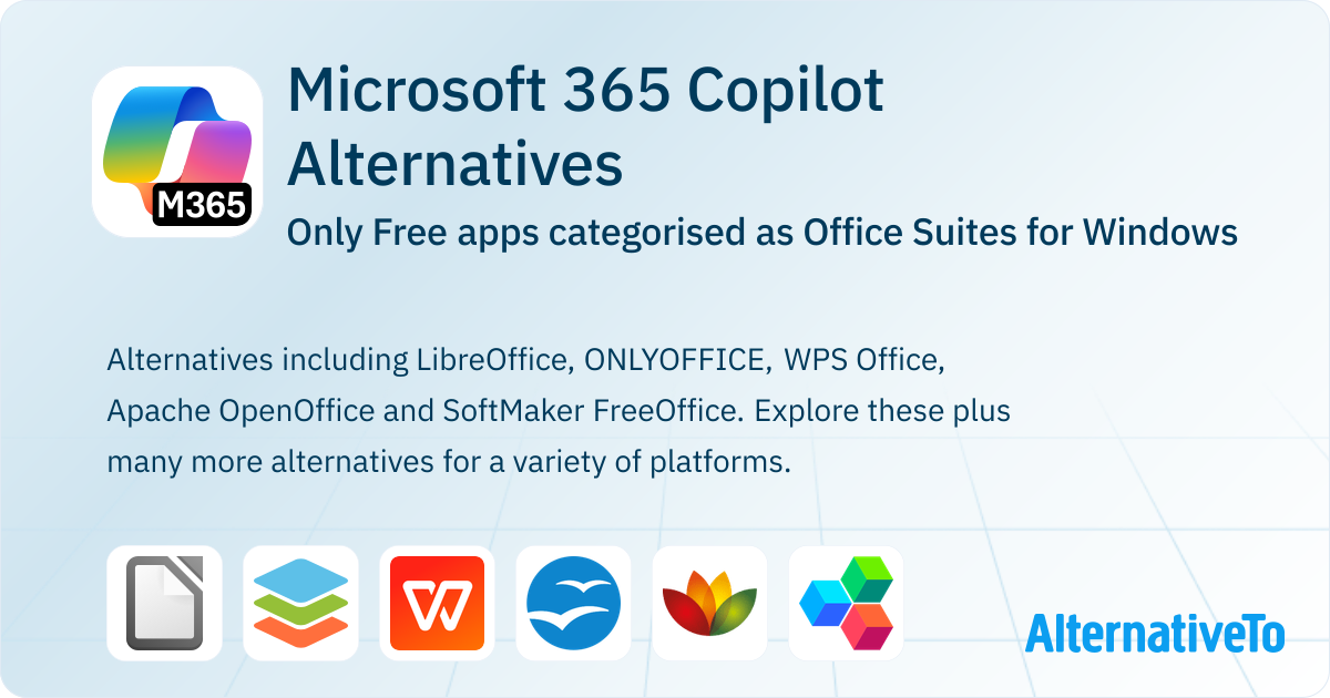 Free Microsoft 365 Copilot Alternatives for Windows Top 17 Office
