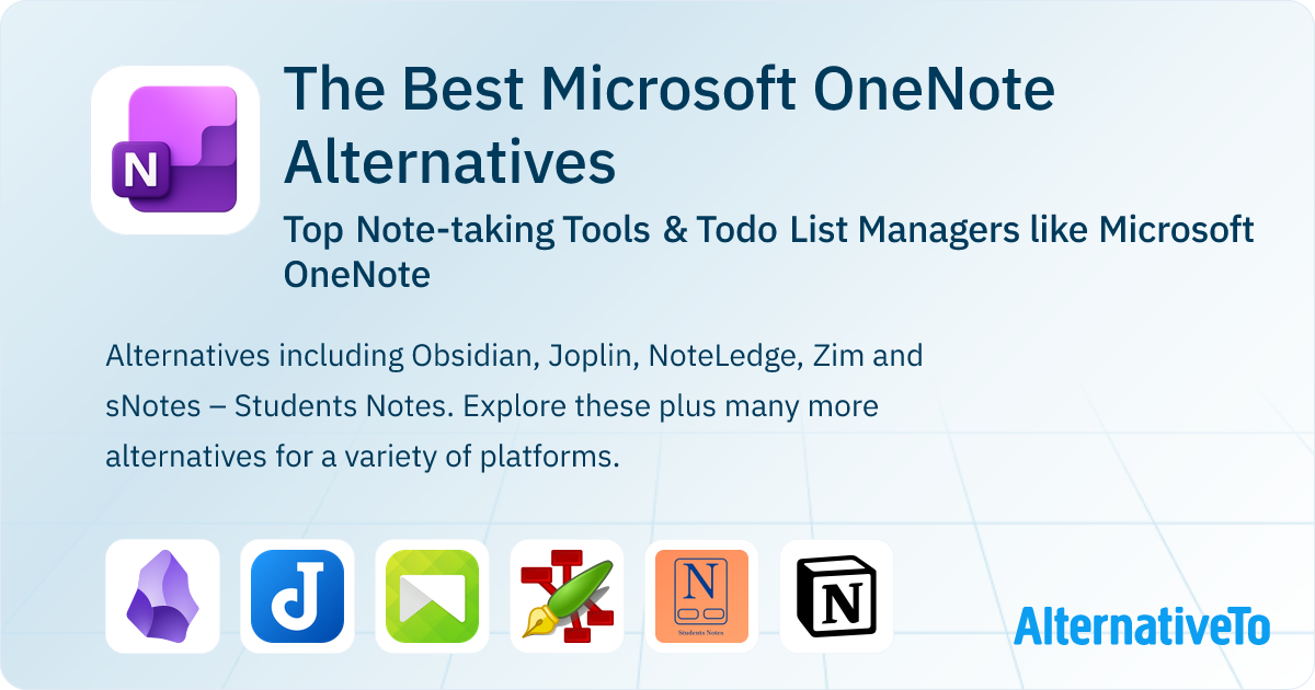 Microsoft OneNote Alternatives: Top 12 Note-taking Tools from the EU ...