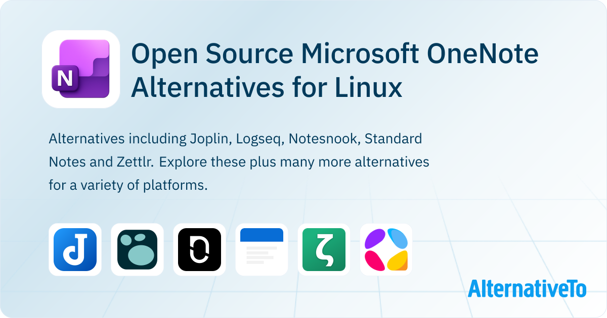 Open Source Microsoft OneNote Alternatives for Linux: Top 12 Note ...