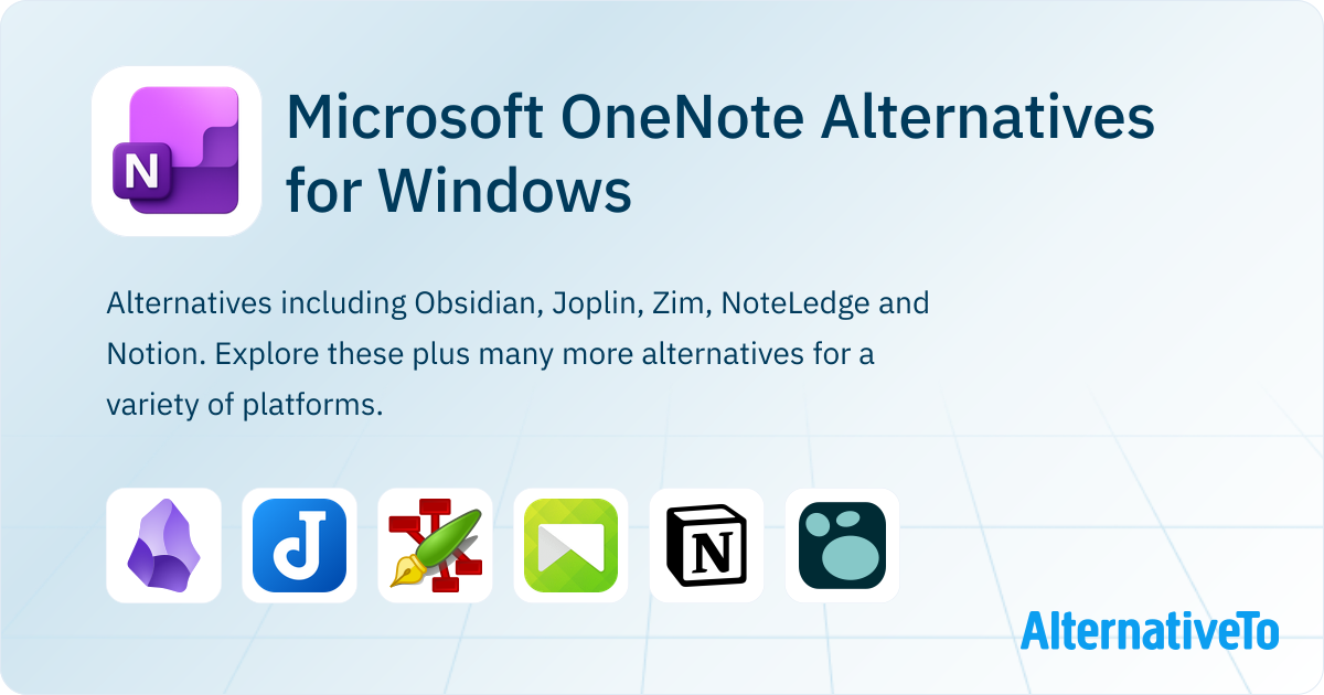 Microsoft OneNote Alternatives for Windows Top 12 Notetaking Tools