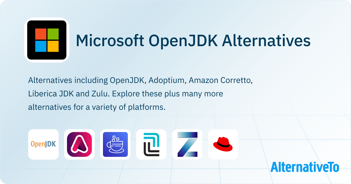Microsoft OpenJDK Alternatives Explore Similar Software AlternativeTo