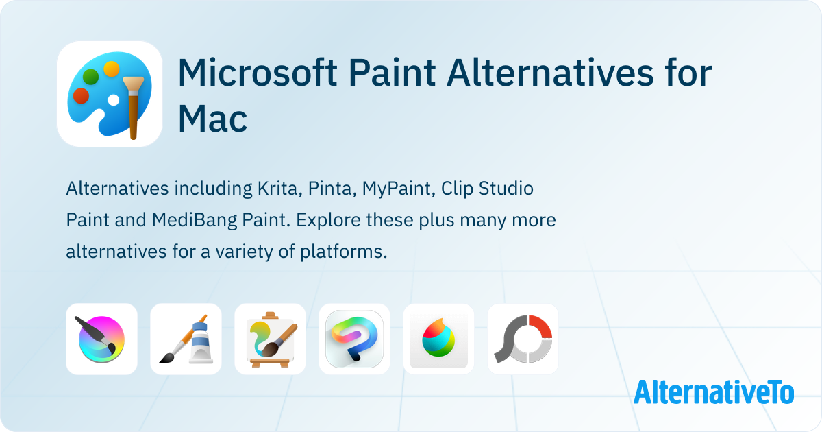 Microsoft Paint Alternatives for Mac Top 12 Digital Painting Tools