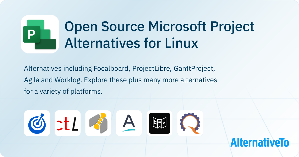 Open Source Microsoft Project Alternatives for Linux: Top 17 Project ...