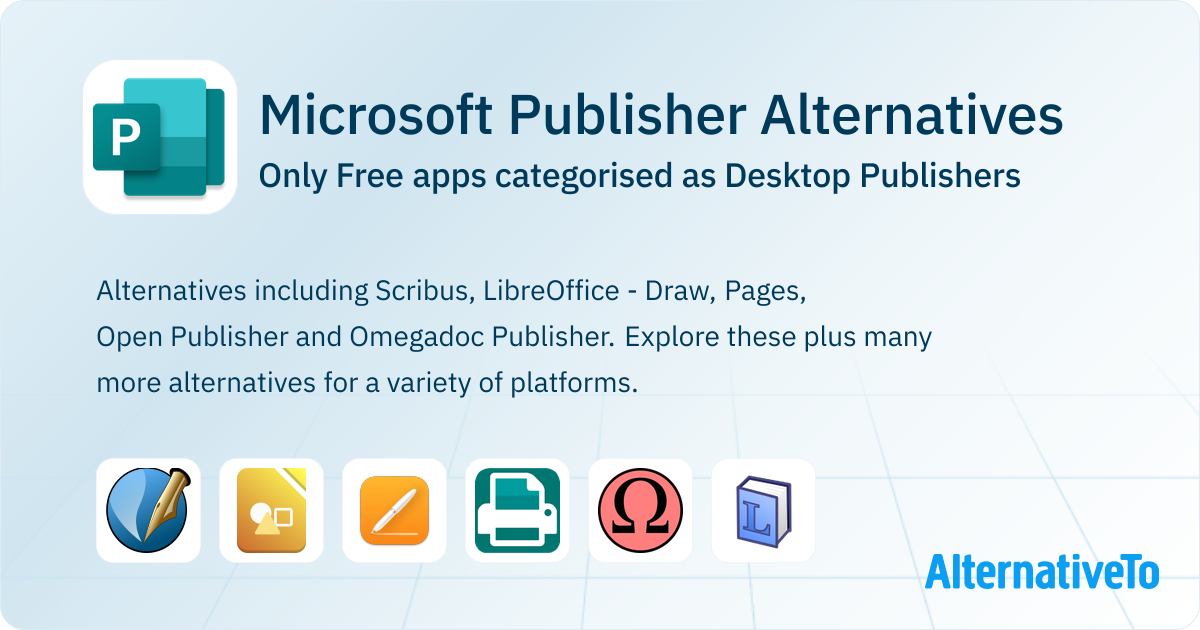 Free Microsoft Publisher Alternatives: Top 7 Desktop Publishers ...
