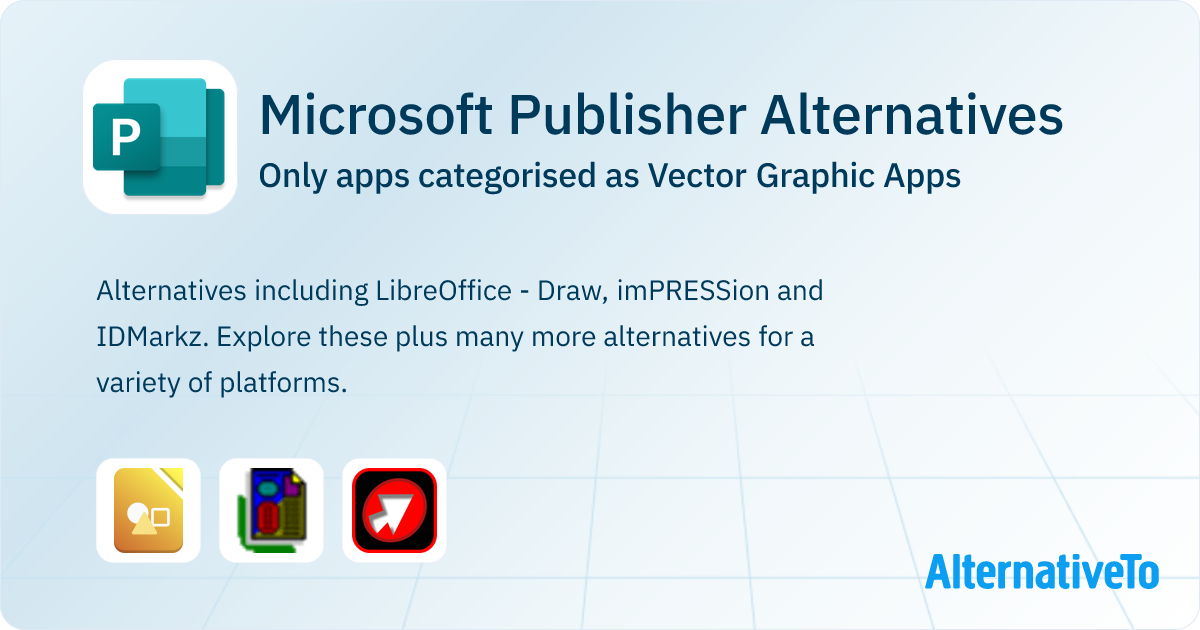 Microsoft Publisher Alternatives: Top 3 Vector Graphic Apps | AlternativeTo