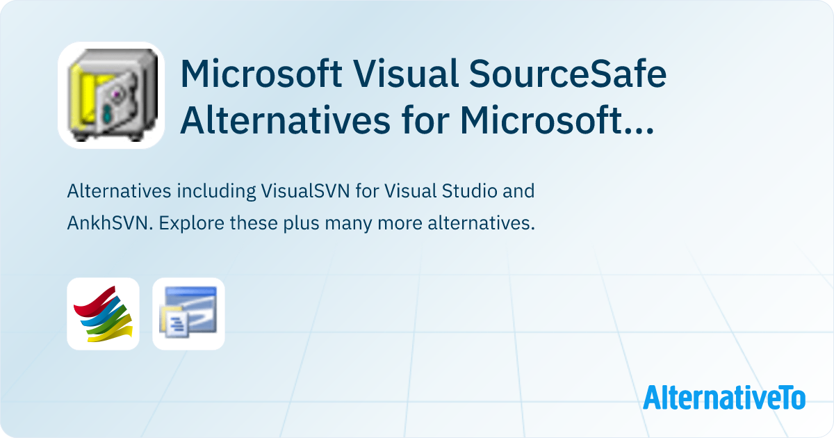 Microsoft Visual SourceSafe Alternatives for Microsoft Visual Studio ...