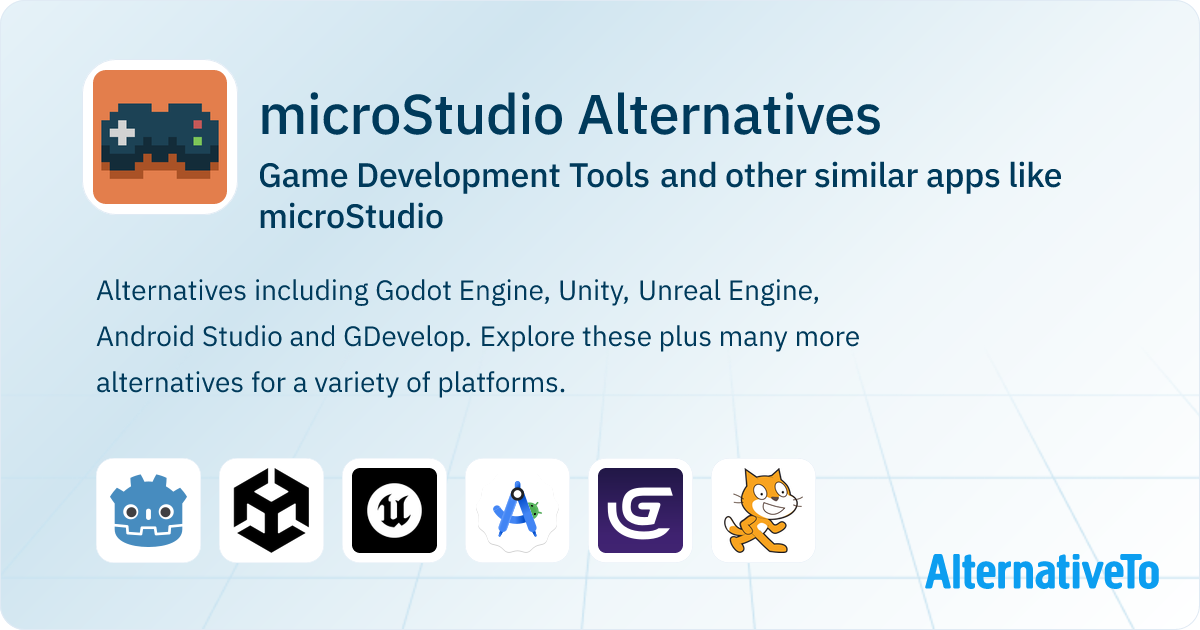 microStudio Alternatives: Top 12 Game Development Tools & Similar Apps ...