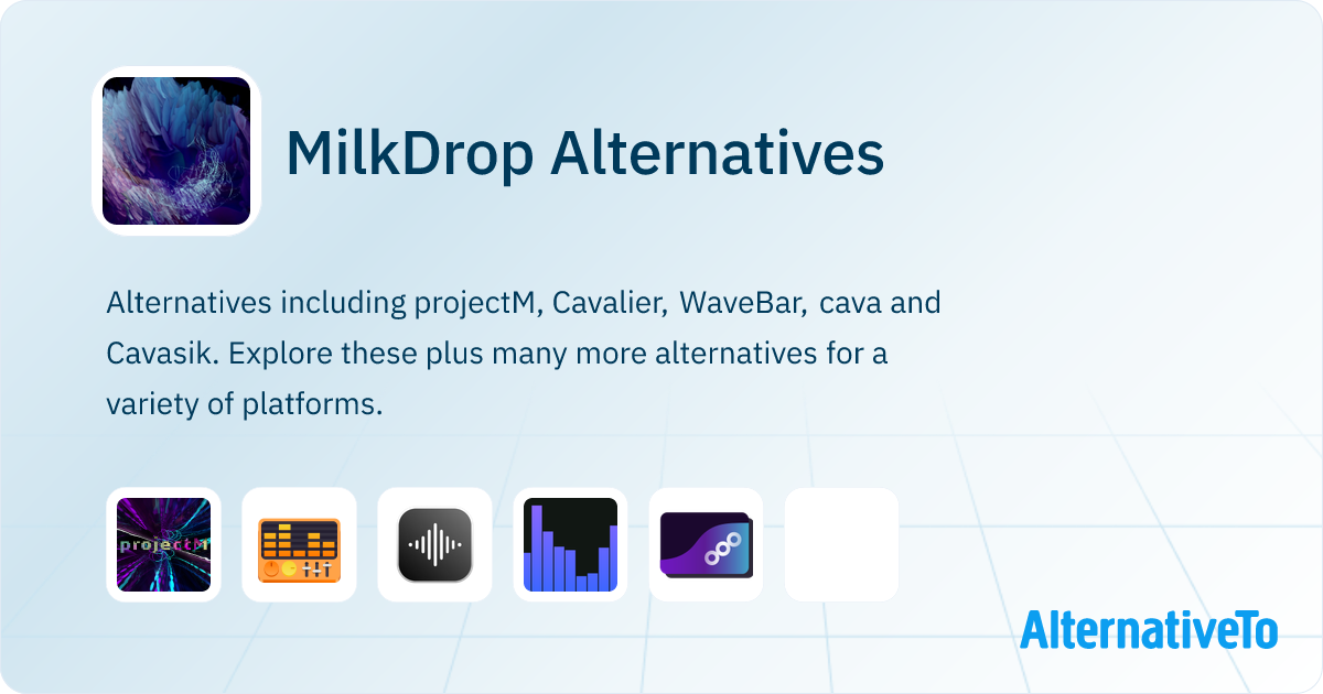 MilkDrop Alternatives - Explore Similar Software | AlternativeTo