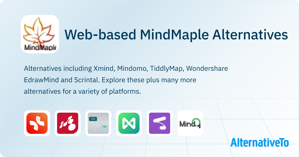 MindMaple Alternatives: Top 13 Web-based Mind Mapping Tools | AlternativeTo