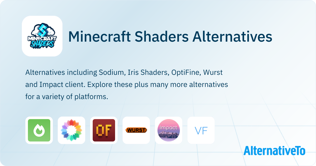 Minecraft Shaders Alternatives - Explore Similar Software | AlternativeTo