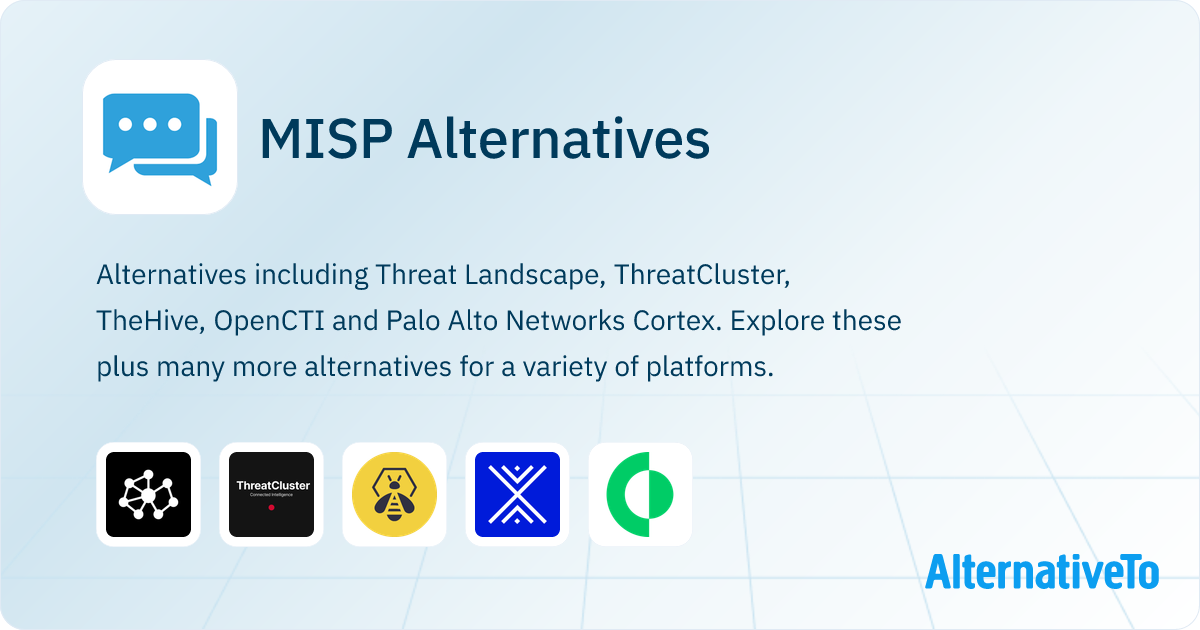 MISP Alternatives - Explore Similar Software | AlternativeTo