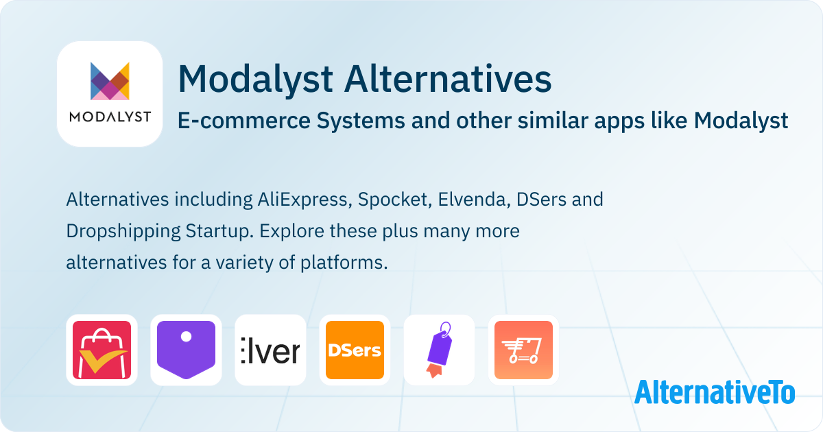 Modalyst Alternatives: E-commerce Systems & Similar Apps - Page 2 ...