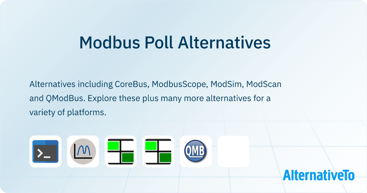 Modbus Poll Alternatives - Explore Similar Software | AlternativeTo