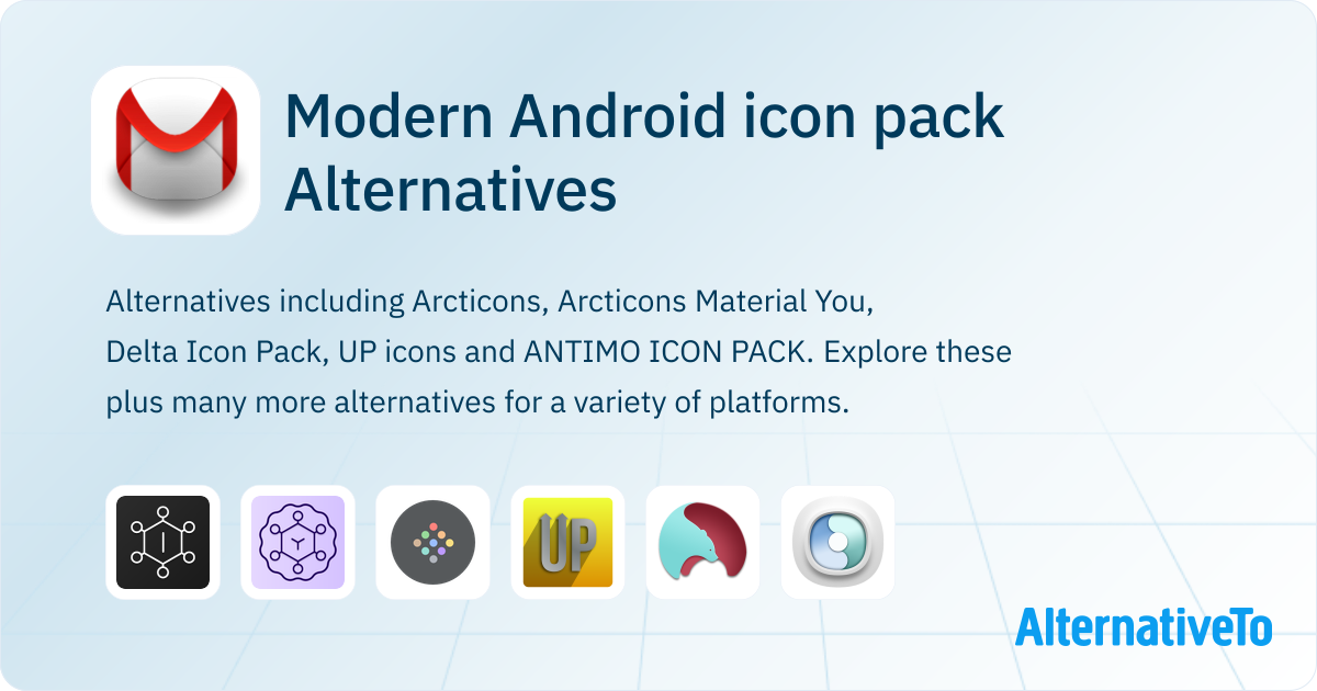 Modern Android icon pack Alternatives and Similar Apps | AlternativeTo