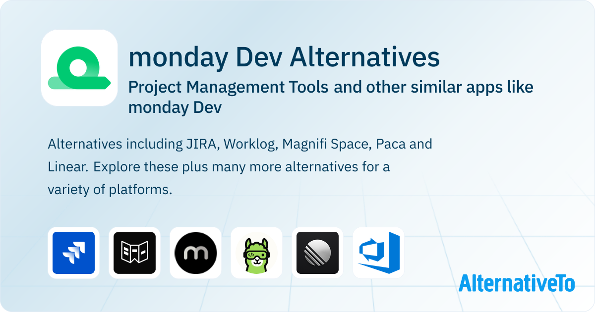 monday Dev Alternatives: Top 12 Project Management Tools & Similar Apps ...