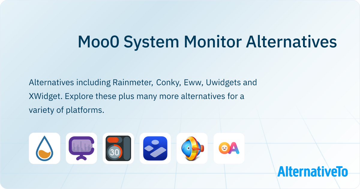 Mooo System Monitor Moo0 System Monitor Alternatives - Explore Similar Software | AlternativeTo