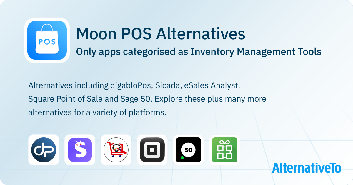 Moonlight Inventory System Moon POS Alternatives: Top 21 Inventory Management Tools | AlternativeTo