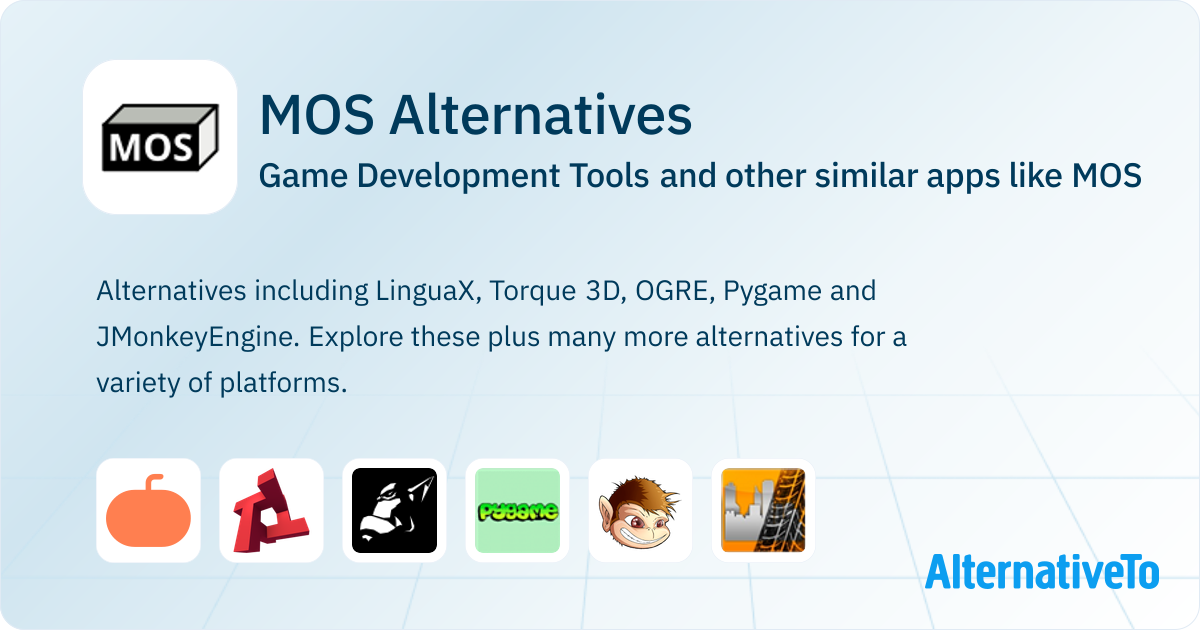 MOS Alternatives: Top 12 Game Development Tools & Similar Apps ...