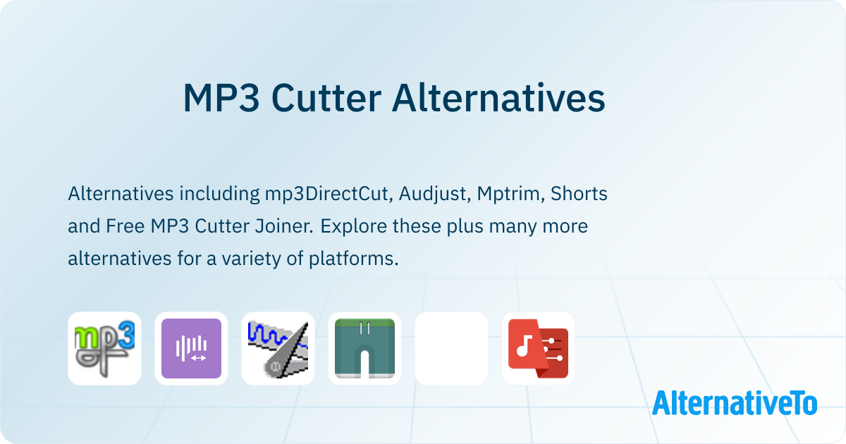 MP3 Cutter Alternatives - Explore Similar Software | AlternativeTo