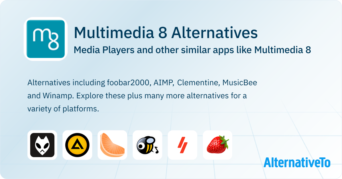 Multimedia 8 Alternatives: Top 12 Media Players & Similar Apps ...