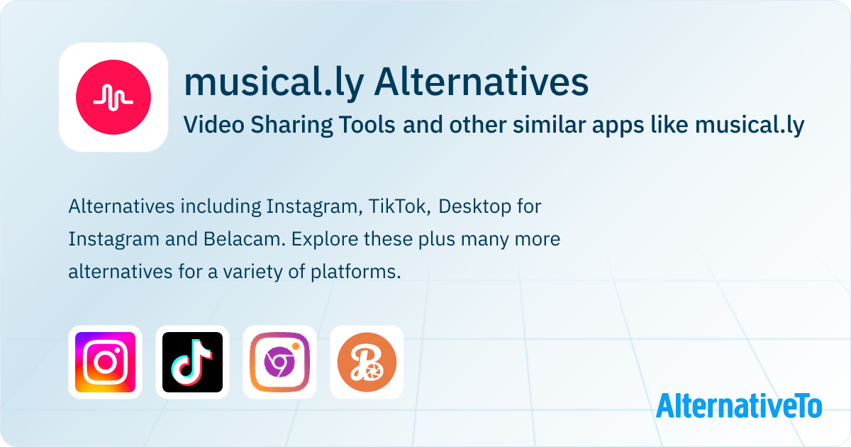 Muscially musical.ly Alternatives: Top 4 Video Sharing Tools & Similar Apps ...