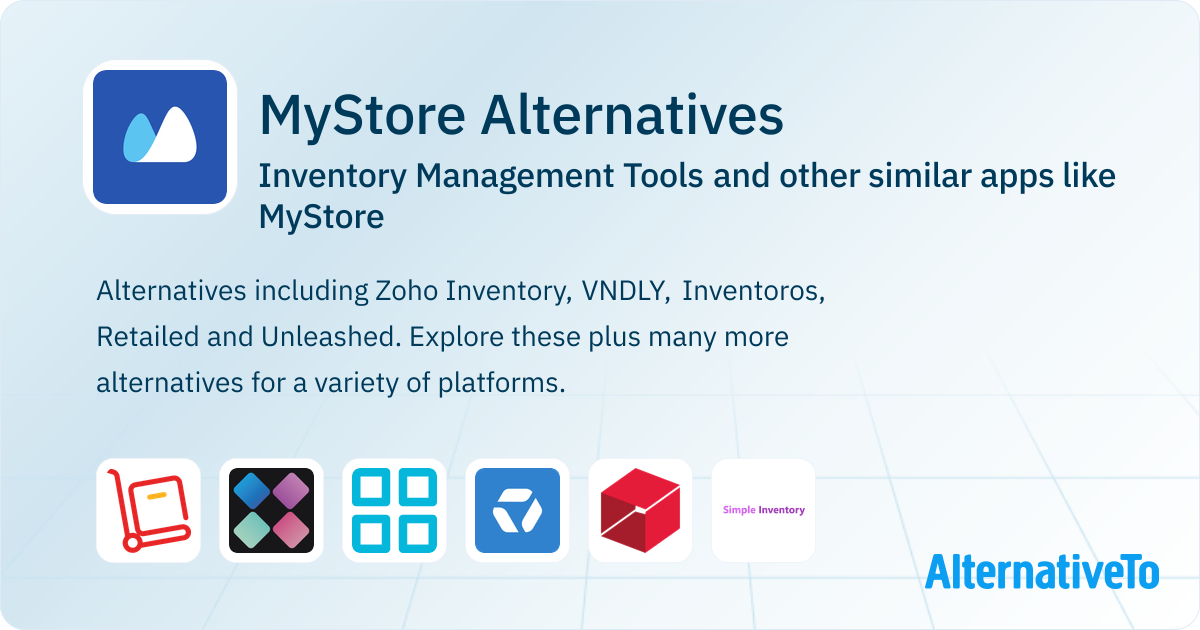MyStore Alternatives: Top 11 Inventory Management Tools & Similar Apps ...