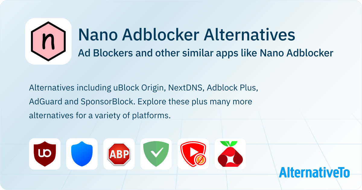 Neo Blocker Nano Adblocker Alternatives: Top 12 Ad Blockers & Similar Apps ...