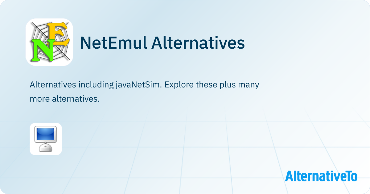 NetEmul Alternatives - Explore Similar Software | AlternativeTo