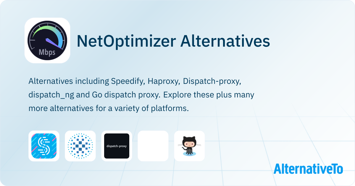 NetOptimizer Alternatives - Explore Similar Software | AlternativeTo