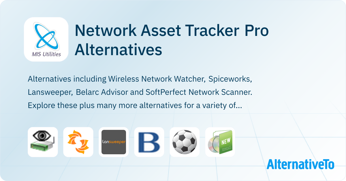 Network Asset Tracker Pro Alternatives - Explore Similar Software ...