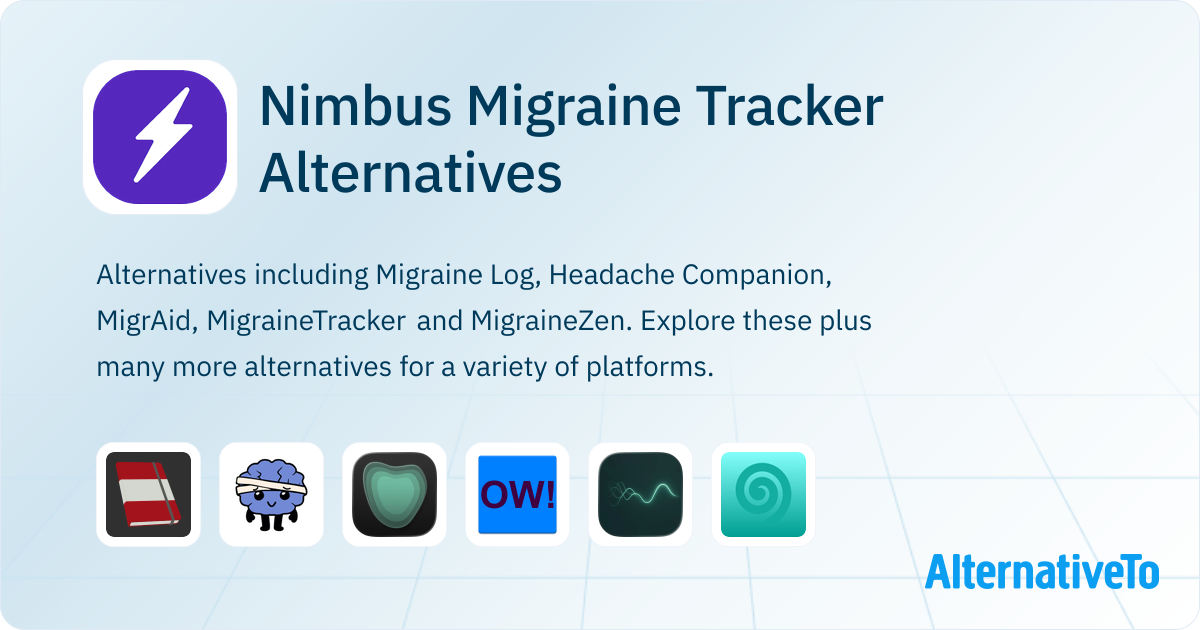Nimbus Migraine Tracker Alternatives - Explore Similar Apps & Services ...