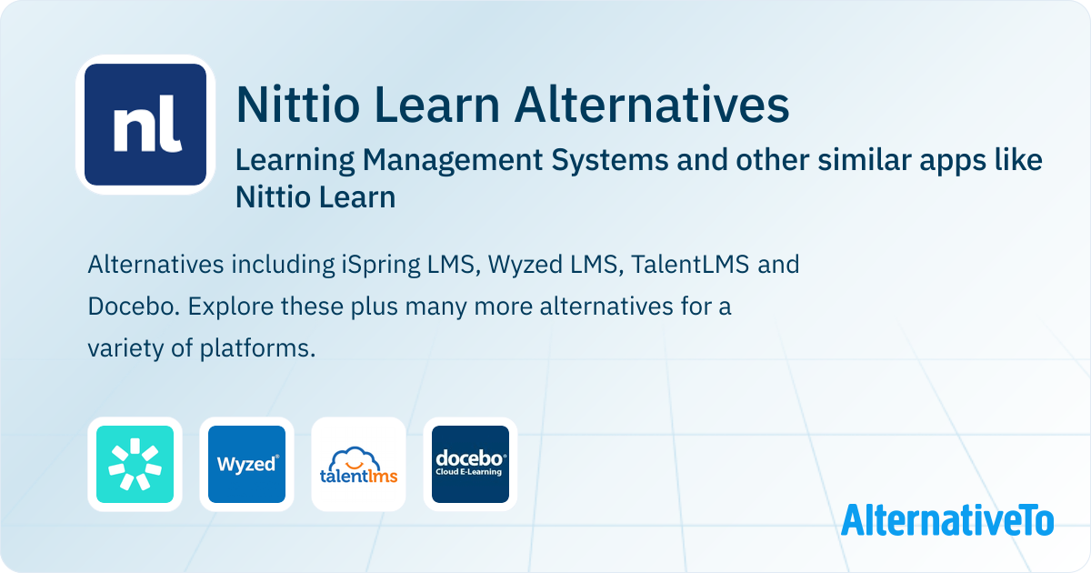 Nittio Learn Alternatives: Top 4 Learning Management Systems & Similar ...