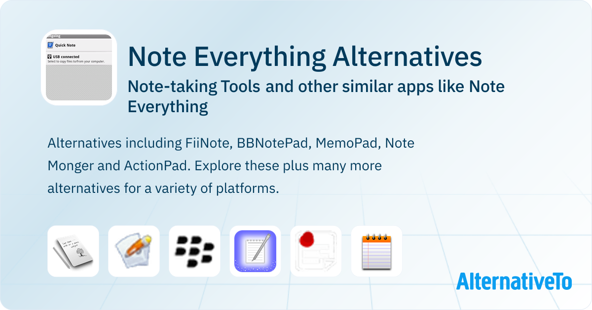 Note Everything Alternatives: Top 6 Note-taking Tools & Similar Apps ...