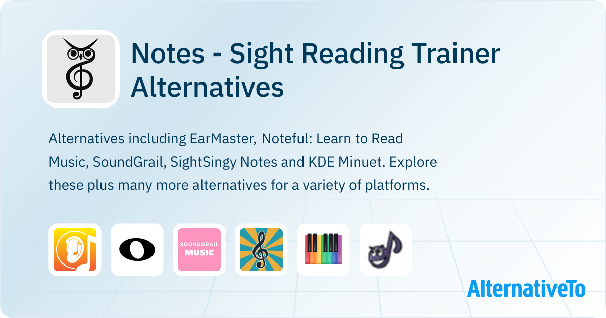 Notes - Sight Reading Trainer Alternatives - Explore Similar Apps ...