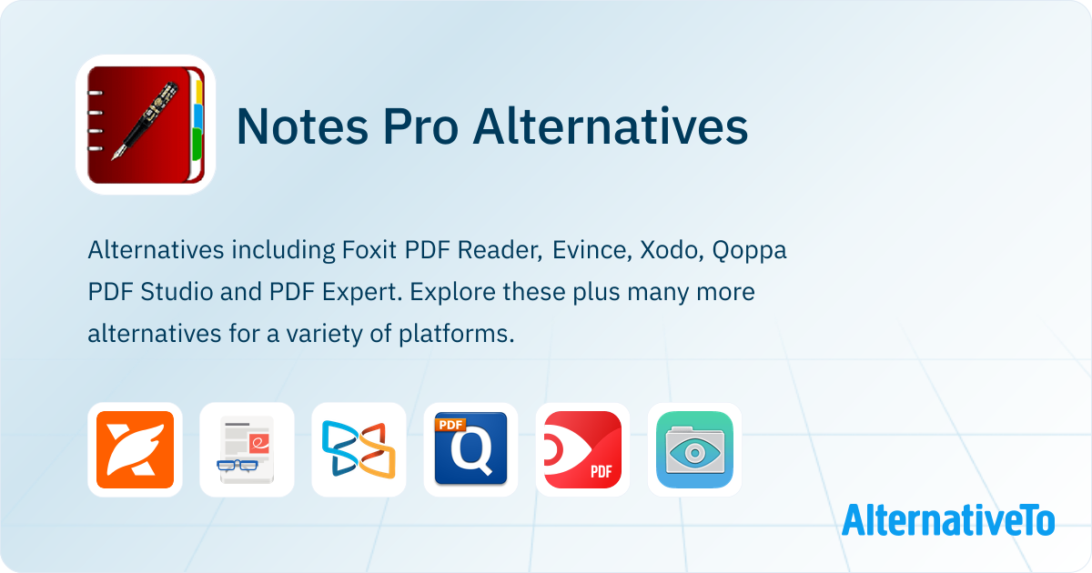 Notes Pro Alternatives - Explore Similar Apps | AlternativeTo