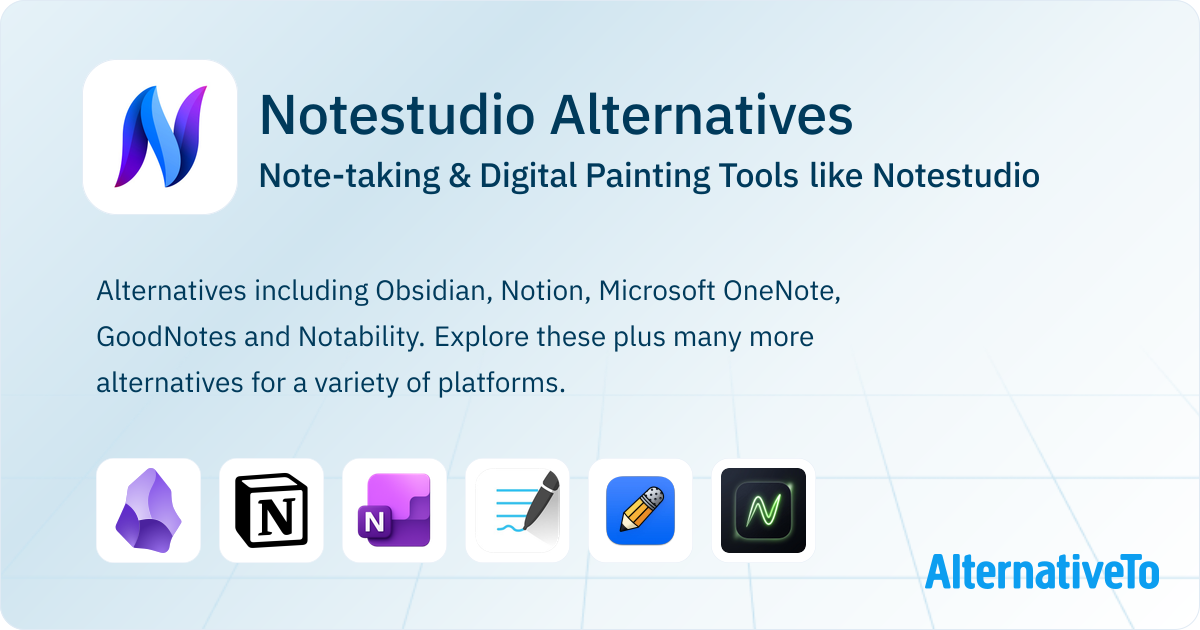 Notestudio Alternatives: Top 6 Note-taking Tools | AlternativeTo