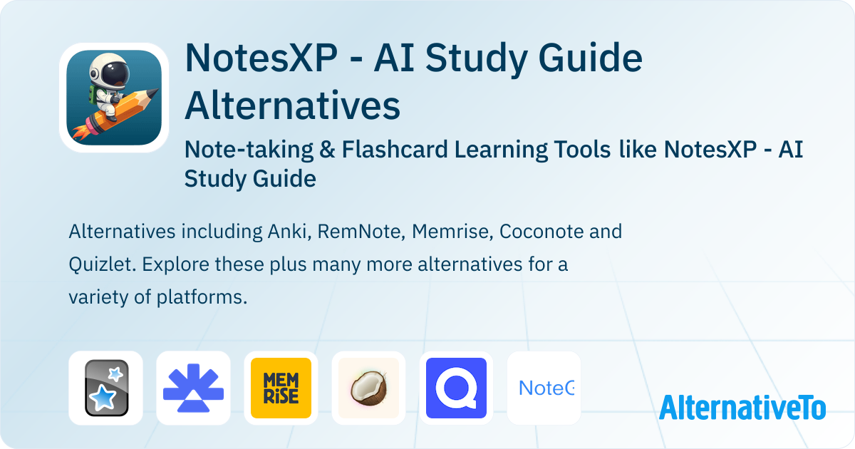 NotesXP - AI Study Guide Alternatives: Top 19 Note-taking Tools ...