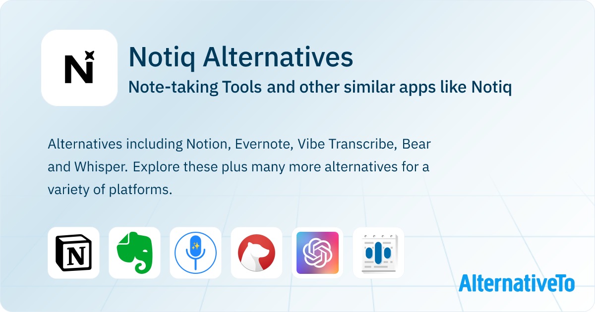 Notiq Alternatives: Note-taking Tools & Similar Apps - Page 2 ...