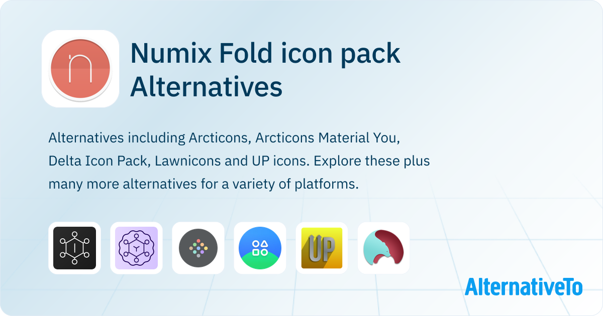 Numix Fold icon pack Alternatives and Similar Apps | AlternativeTo