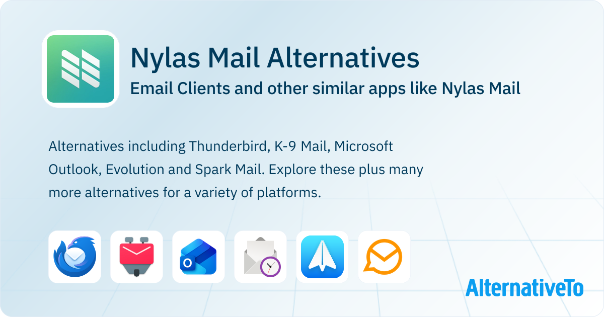 Nylas Mail Alternatives: Top 20 Email Clients & Similar Apps ...