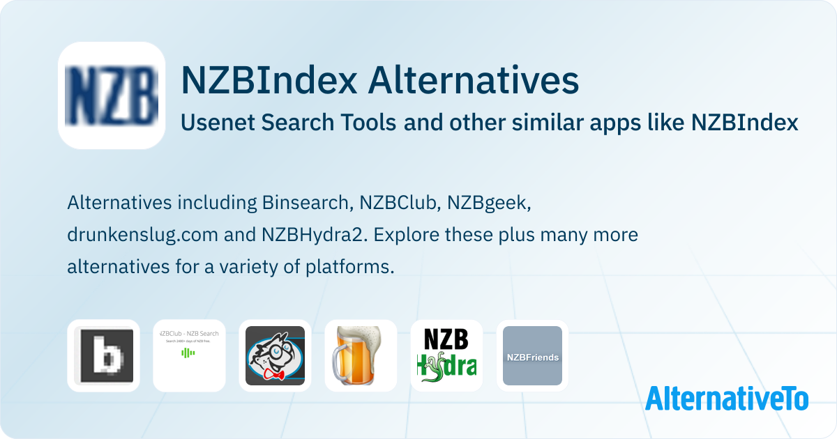 NZBIndex Alternatives: Top 14 Usenet Search Tools &amp; Similar Websites ...