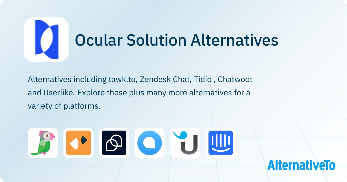 Ocular Solution Alternatives - Explore Similar Sites & Apps | AlternativeTo